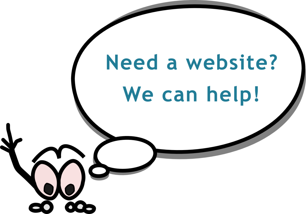 Need a website? We can help!